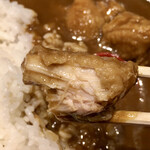 水炊き・焼鳥 とりいちず酒場 - 鶏出汁チキンカレー500円