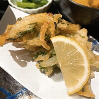 焼きふぐ 優ふく 北新地店 - ふぐのかき揚げ