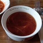 カポン - コンソメスープ