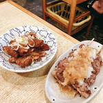 Mitaya - もびぃ〜390円とタンのおろしポンズ280円