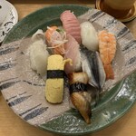 すし丸 - ランチ握り寿司セット【2021.10】
