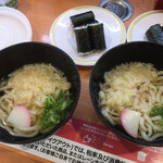 かっぱ寿司 - かけうどん