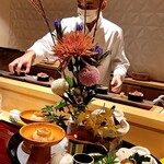 銀座 しのはら - 八寸完成