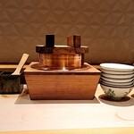 銀座 しのはら - 羽釜のご飯