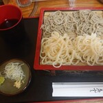 越佐庵須坂屋そば - うどんと蕎麦の合盛り