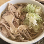 Sobadokoro Katsura - 冷たい肉そばアップ