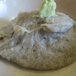 仲佐 - 蕎麦掻アップ