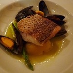 ゴッサム - モンサンミッシェルのムール貝と長崎のアカムツ