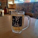 Ganso Kushikatsu Ebisu Shouten - 加賀棒ほうじ茶ハイ 360円