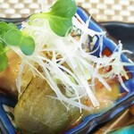 玄海鮨 - 茄子の田楽風
