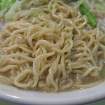 らーめん日の出 - タンメンの麺