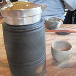 蕎麦 ふじおか - 日本酒の入れ物