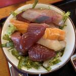 活魚 ふじ - なんでも丼