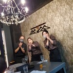 海鮮 イタリアンバル ルチアーノ - 今日のスタッフです〰️‼️