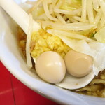 ラーメン二郎 - ショウガ半分