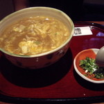 さぬきや - スペシャル「裏」メニュー?：カレー玉ちらしうどん