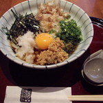 さぬきや - 冷し納豆うどん