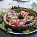 ピザリア - 季節の野菜のピザ