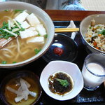 屋宜家 - 大豆まるごと豆乳そばセット(930円）★2009/5