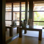 屋宜家 - 座敷奥から＠2009/5