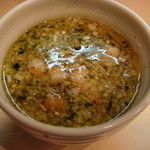 ひるがお - チャーシュー塩つけ麺（つけ汁）