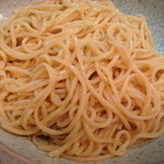 ひるがお - チャーシュー塩つけ麺（麺）