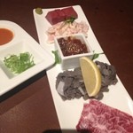 やきにくポッサムチプ - お刺身五種盛り