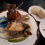 ステーキ・洋食のTANTO屋 - グルメセット（鯛と魚介のポワレ～渡りガニ～　2021.10