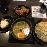 博多 元勲 - 鶏魚介つけ麺(^-^)