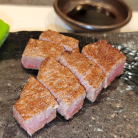 鉄板焼き 華粋 - 和牛フィレ肉の鉄板焼き