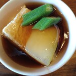 カフェ リトルキッチン ハヤマ - お豆腐です。