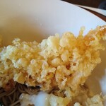 カフェ リトルキッチン ハヤマ - 思い掛けず、立派な海老天！