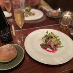 ル ヴェール フレ - オードブル
      サワラのカルパッチョ