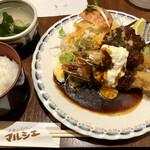 マルシェ - 2021.7.20  有頭エビフライ定食