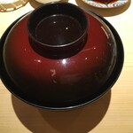 Kagurazaka Sushi Rin - あさりの味噌汁