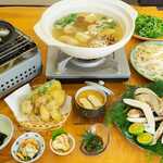 松茸と天然きのこのお食事処 秋あじ - 『信州の松茸三昧コース』