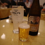 横浜中華街 七福 - 瓶ビールで