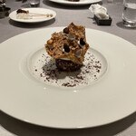 ASAHINA Gastronome - 和栗＆ノワゼット　茨城県産和栗のモンブラン　ノワゼットのメレンゲ　ラム酒の香るバニラのグラス