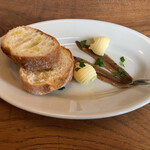 ガストロノミア冨屋 - 塩づけ アンチョビ オイル漬け