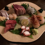 ひでや - お刺身盛合せ