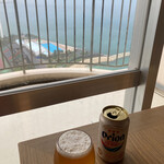 Za Bi Chi Tawa Okinawa - 部屋からの景色。天気悪くて残念。
