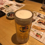 Hakodate Marukan Gyogyoubu Umigaki - 生ビール