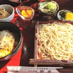 二八そば 砂場 - カツ丼セット(1080円)