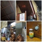 遠太 - 天井・階段？・広い厨房・卓上