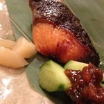 酒菜処 きっすい - 紅鮭の西京味噌焼き