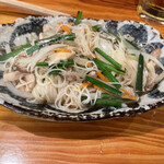 Torishin - ぶた、椎茸、ニラ、ニンジンが塩の味付けが絶妙