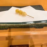 秋田 てんぷら みかわ - ぎんなん