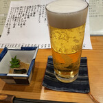 魚菜屋　なかむら - グラスビール