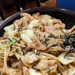 丼達 - ニンニク爆弾3発投下!!＼(^o^)／