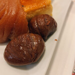 ル・マルカッサン - マロングラッセはオーナーシェフのご実家で採れたモノです